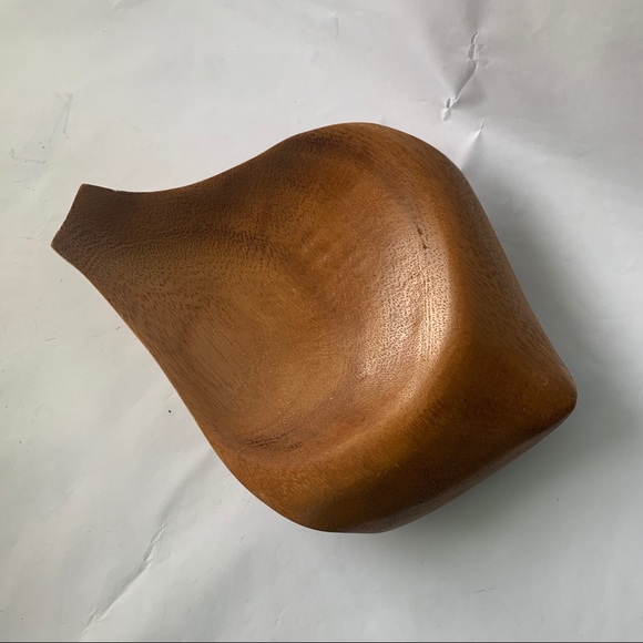 Vintage // 1970s Bentwood Petal Bowl Catchall - Picture 4 of 9
